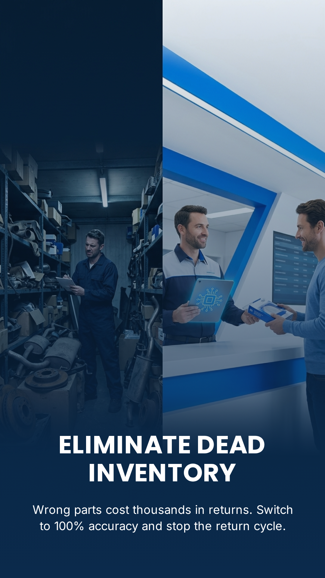 Eliminar inventario muerto con identificación precisa